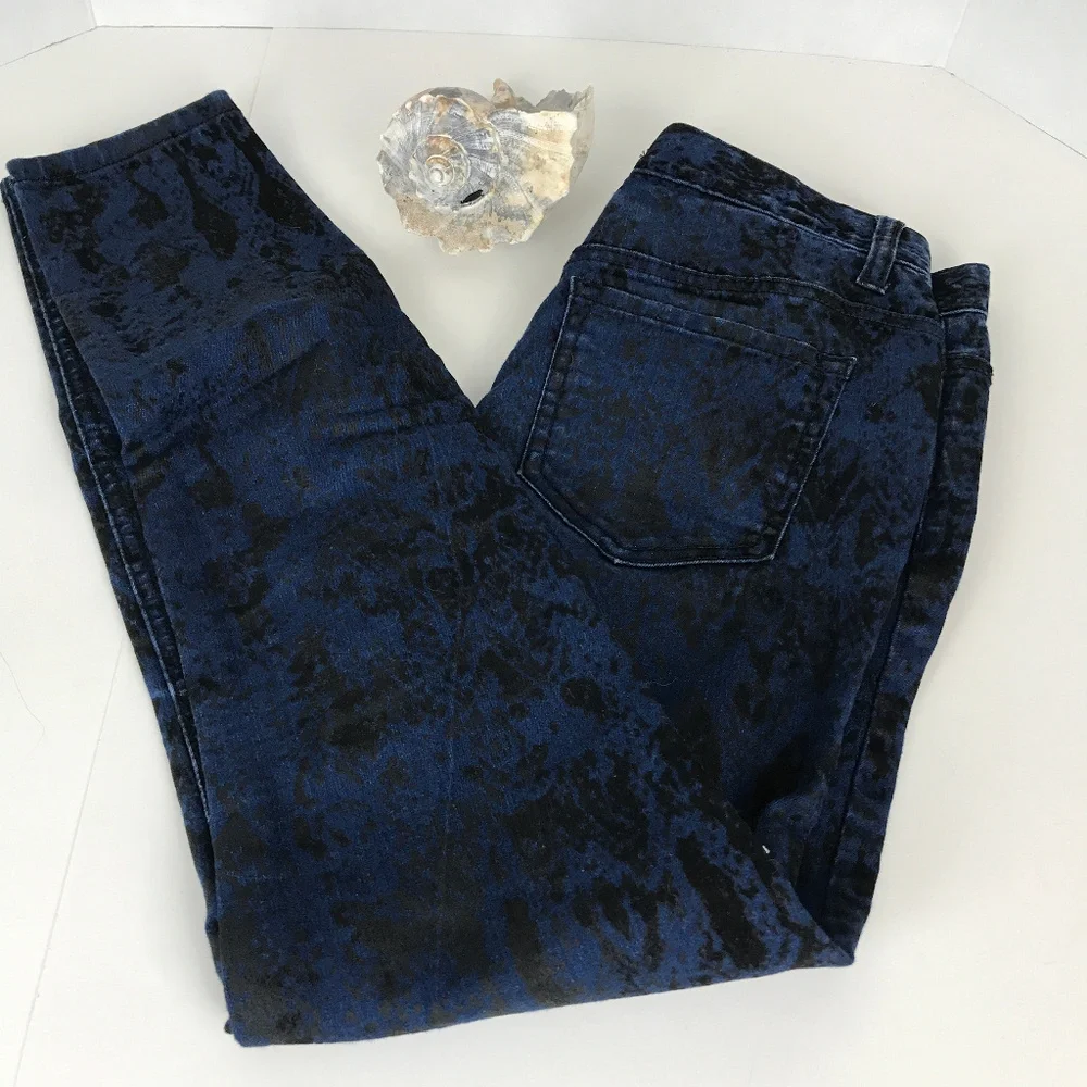FREE PEOPLE Sz 26  over-dye jeans
